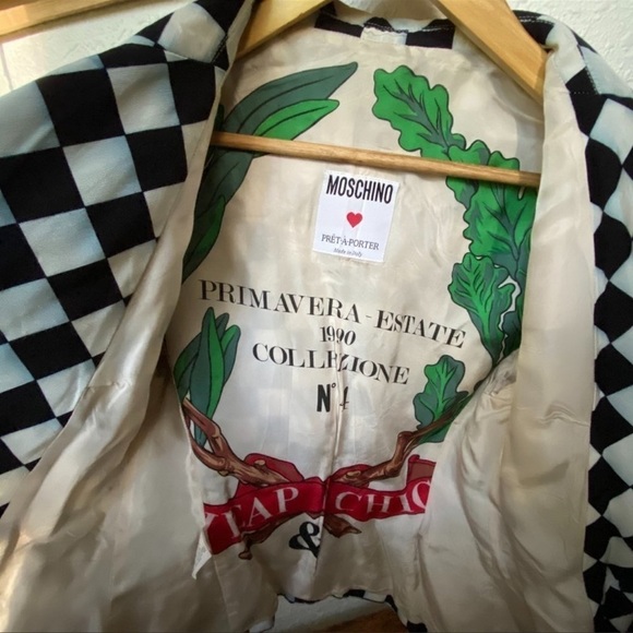 RARE IT46/8 Primavera Estate Moschino Cheap & Chic vintage blazer jacket couture - Picture 6 of 16